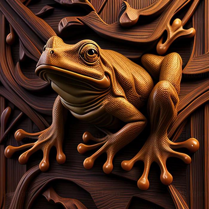 3D model frog (STL)